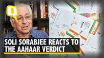 Soli Sorabjee Reacts to The Supreme Court's Verdict on Constitutionality of Aadhaar