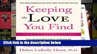[FREE] Keeping the Love You Find: Guide for Singles