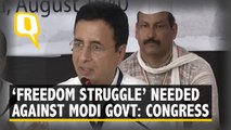 'Freedom Struggle' Against the Modi Govt Is Needed: Surjewala After CWC Meeting