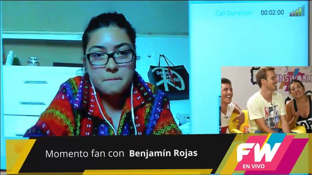 Benjamin Rojas Entrevistado en Fans en Vivo | FWTV