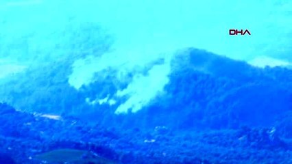 İzmir'deki orman yangınını söndürme çalışmaları sürüyor