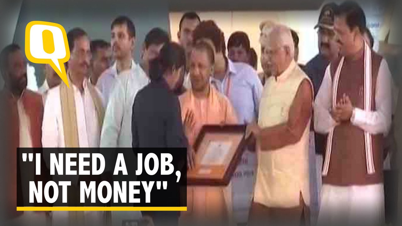 Athlete Sudha Singh Refuses to Accept Cheque from Yogi Adityanath Until Promised Job