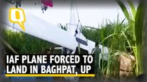 IAF Plane Forced to Land in Baghpat, UP; Pilot is Safe