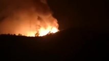 Las llamas obligan a evacuar a cientos de personas en Estepona (Málaga)