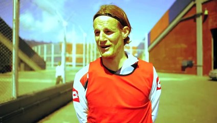 Imperdible ping pong con los jugadores de San Lorenzo - parte 2