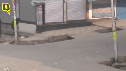 Stones Pelted At Security Forces' Convoy After Shopian Encounter