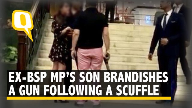 Former BSP MP’s Son Brandishes Gun During a Fight Outside 5-Star Delhi Hotel