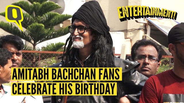 Amitabh Bachchan Fans Celebrate His Birthday