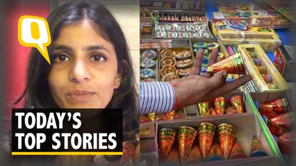 Video herunterladen: QWrap: SC Lifts Blanket Ban on Sale of Firecrackers, Delhi HC Sends CBI DSP Devender Kumar to 7-day Remand