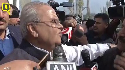 Separatists Don’t Go to Toilet Without Asking Pakistan: J&K Governor