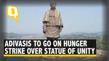 Gujarat Adivasis Protest ‘Statue of Unity’, Vandalise BJP Posters
