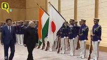 Welcome Ceremony For PM Modi In Japan