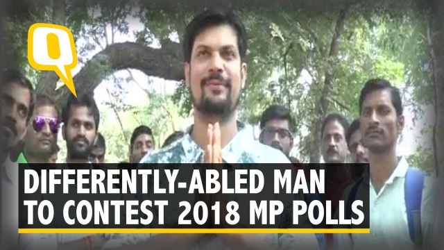 Differently-Abled Man Quits Job at Infosys to Contest MP Elections