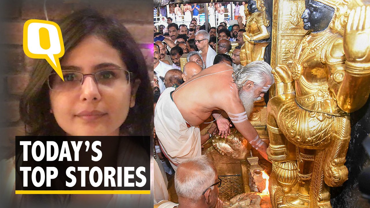 QWrap: Thick Smog Envelops Delhi; Sabarimala Gates Open For a Day