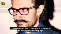 Aamir on How He Ended up Designing his Own Nose Stud for ‘Thugs’