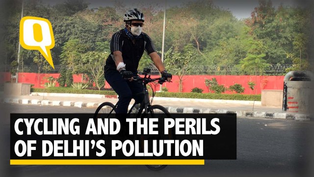 Why Cycling to Work in Delhi Can Be Bad For Health | The Quint