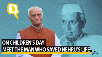 On Children's Day Meet The Man Who Saved Nehru's Life