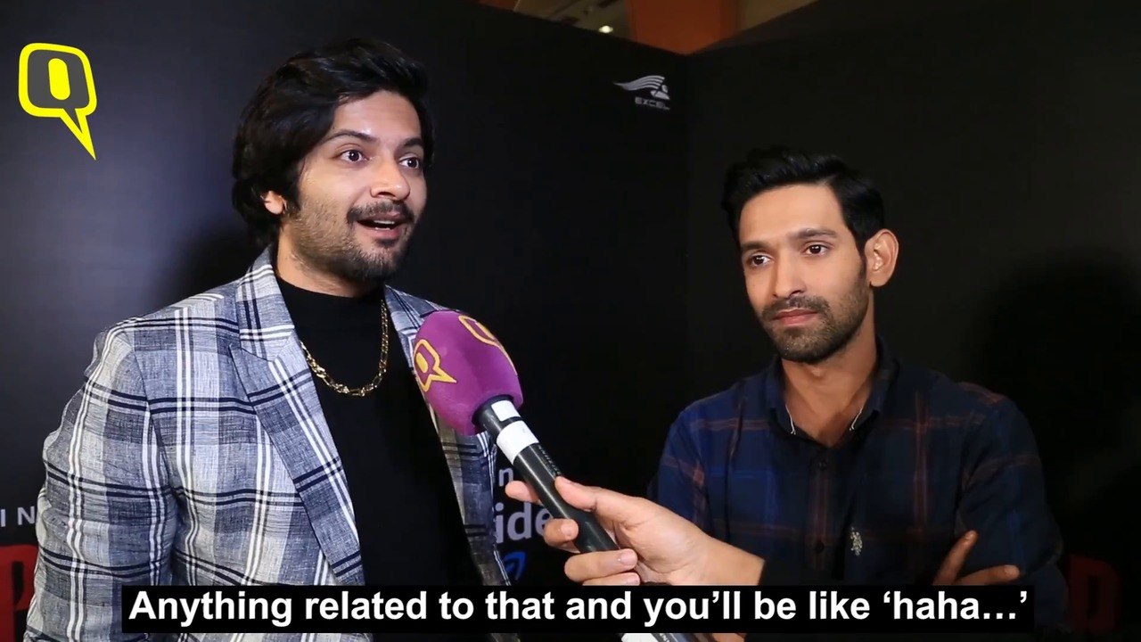 Ali Fazal, Vikrant Massey on working in 'Mirzapur', their Bollywood careers.