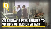Maharashtra Chief Minister Devendra Fadnavis Pays Tribute to  Mumbai Terror Attack Victims