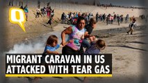 Migrants Tear-Gassed After Allegedly Trying to Breach US Border