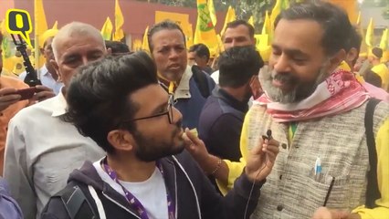 Descargar video: Kisan March: The Quint Speaks To Yogendra Yadav