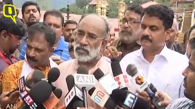 Kerala government has turned Sabarimala Temple into a war zone : KJ Alphons