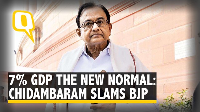 New Normal For Economy is 7%: Chidambaram Slams BJP on GDP Data