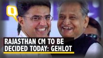 Decision on Rajasthan CM Today: Will it be Gehlot or Pilot?