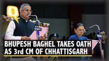 Chhattisgarh: Bhupesh Baghel Takes Oath as New Chief Minister