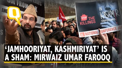 Télécharger la video: Mirwaiz Umar Farooq: ‘Kashmir is Not Sadak-Bijli-Paani Issue’