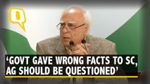 Kapil Sibal on Rafale: AG Should Be Called Before PAC & Questioned