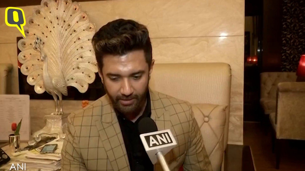 Chirag Paswan Praises Congress, Takes a Dig at BJP