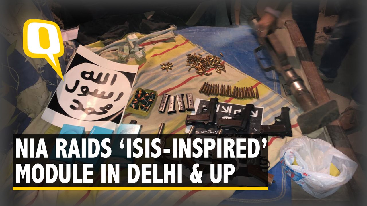 NIA Arrests 10 Suspects of ISIS-Inspired Module Across UP & Delhi