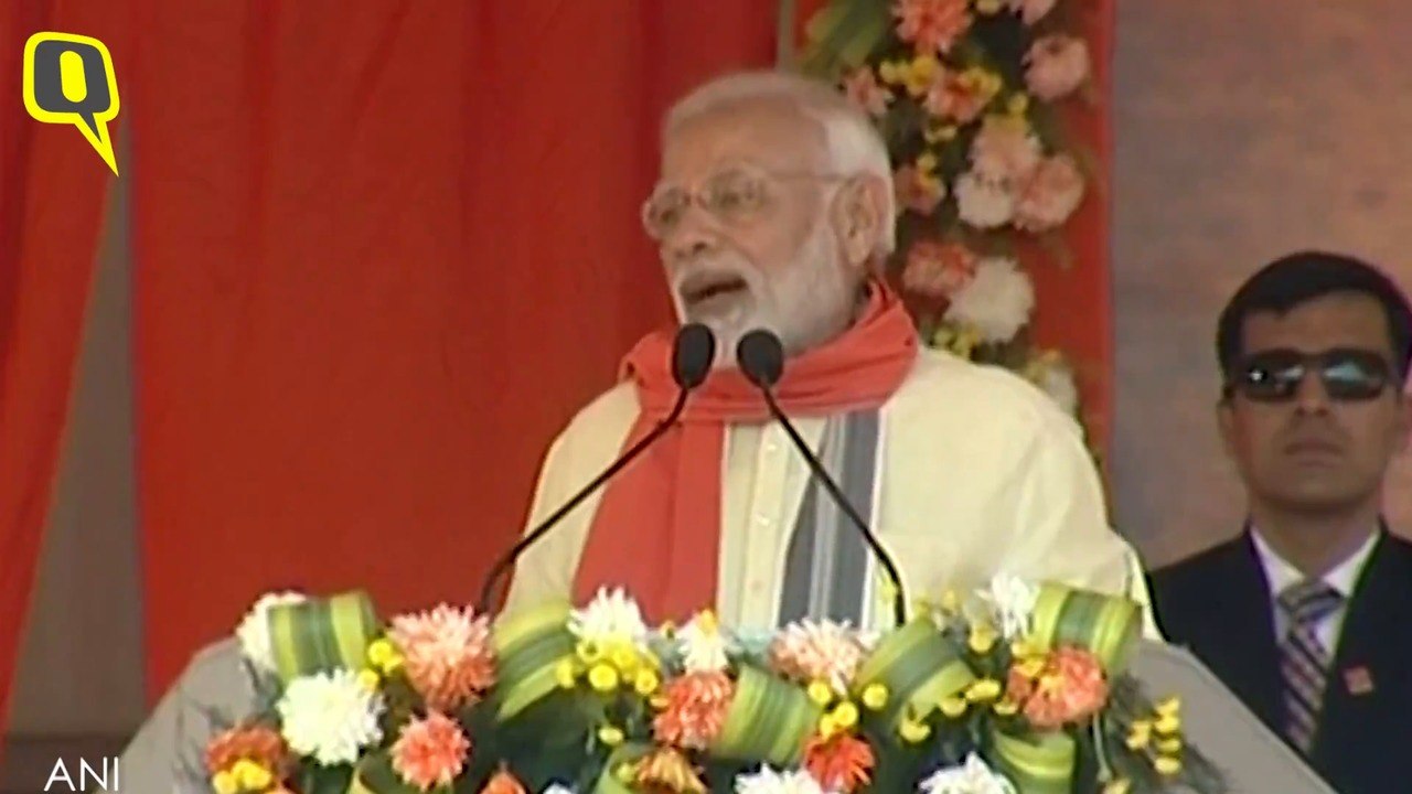 PM Modi Slams CM Naveen Patnaik at a Rally in Odisha