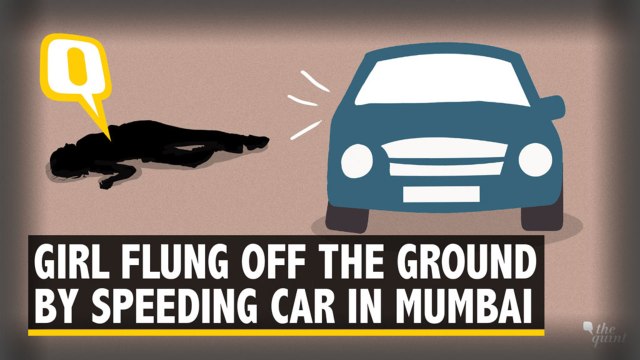 Video of a Girl Hit by a Speeding Car in Mumbai Goes Viral
