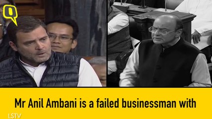 Rafale Row: Arun Jaitley and Rahul Gandhi Train Guns in Lok Sabha