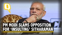 Insult to Sitharaman is an Insult to Women Empowerment: PM Modi