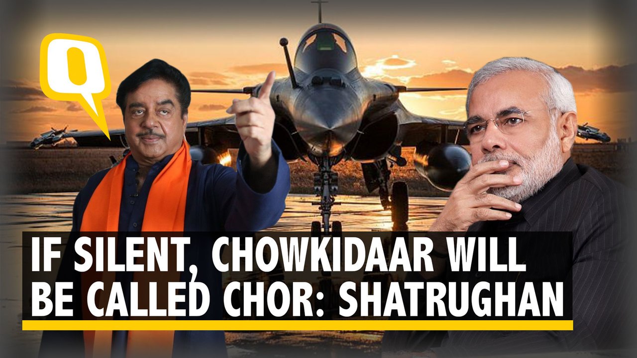'If Silent, Chowkidar Will Be Called a Chor': Rebel BJP Leader Shatrughan Sinha at Mamata Banerjee's Mega Opposition Rally