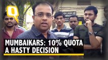 Mumbaikars Claim Procedure For 10% Quota Bill Was Faulty