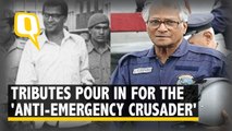 Leaders Remember the 'Rebel Leader' George Fernandes, Condolences Pour In