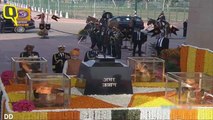President Kovind and PM Modi Pay Tribute to Martyrs at Amar Jawan Jyoti