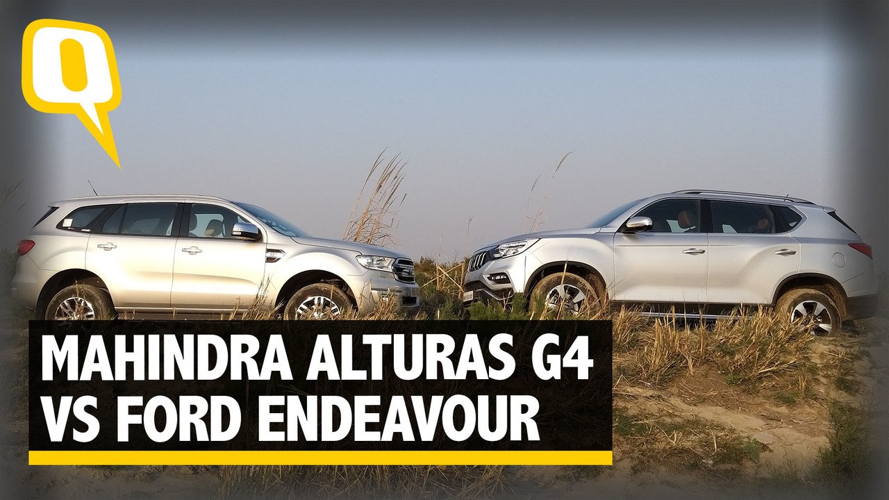 Big SUV Comparison: Mahindra Alturas G4 Vs Ford Endeavour | The Quint