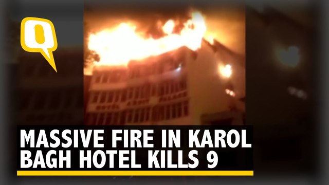 At Least 9 Dead as Massive Fire Breaks Out at Hotel in Delhi’s Karol Bagh