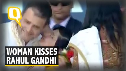 Woman Kisses Rahul on Stage, Twitterati Say ‘Happy Valentine’s Day’
