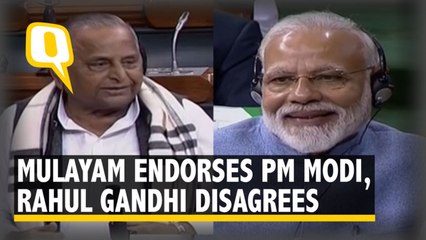 Modi Thanks Mulayam for 2019 Polls Endorsement, Rahul Disagrees - video  Dailymotion