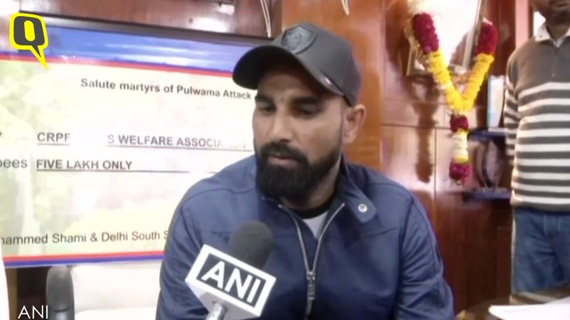 After Dhawan, Shami Makes Donation to Help Pulwama Martyrs’ Kin
