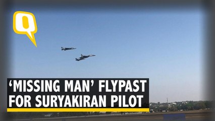 ‘Missing Man’ Flypast at Aero India Honours Suryakiran Pilot