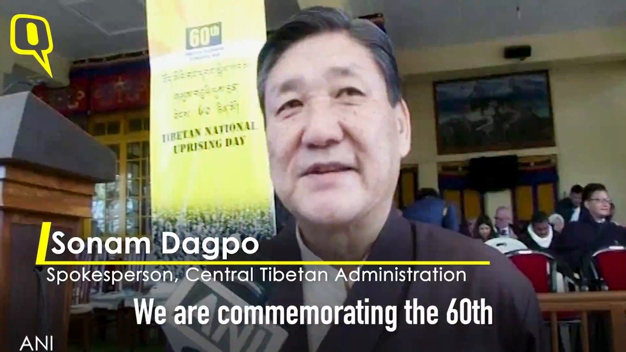 ‘Free Tibet’: Protests in Dharamsala Mark 60 Years of Tibet Uprising
