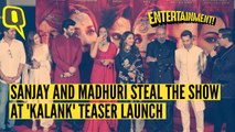 Sanjay Dutt & Madhuri Dixit Steal The Show at 'Kalank' Trailer Launch