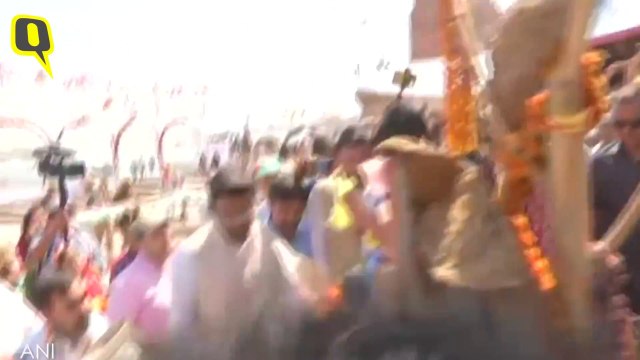 Priyanka Gandhi Embarks on day 3 of her Ganga Yatra